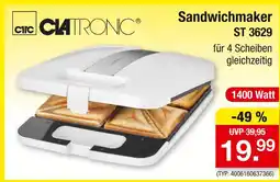 Zimmermann Clatronic sandwichmaker st 3629 Angebot