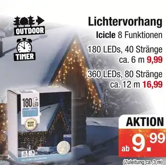 Zimmermann Lichtervorhang icicle Angebot