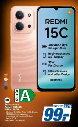 Expert Xiaomi redmi 15c 4g 4gb+128gb Angebot
