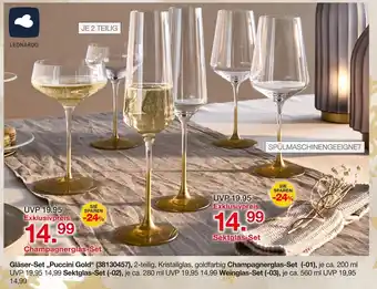 Möbelzentrum Pforzheim Leonardo champagnerglas-set Angebot