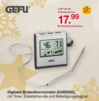 Möbelzentrum Pforzheim Gefu digitales bratenthermometer Angebot