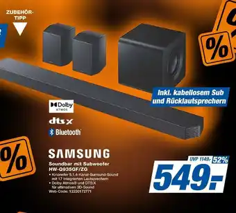 Expert Samsung soundbar mit subwoofer hw-q935gf/zg Angebot