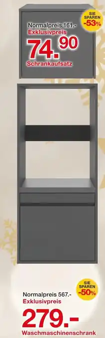 Möbelzentrum Pforzheim Waschmaschinenschrank Angebot