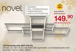 Möbelzentrum Pforzheim Novel led-deckenleuchte Angebot