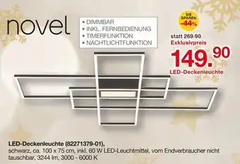 Möbelzentrum Pforzheim Novel led-deckenleuchte Angebot