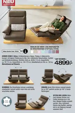 Ostermann Koinor evino 2-sitzer Angebot
