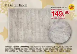 Möbelzentrum Pforzheim Dieter knoll vintage-teppich Angebot