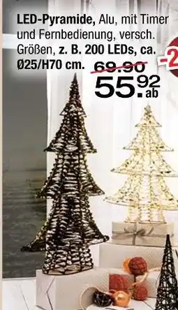 Ostermann Led-pyramide Angebot