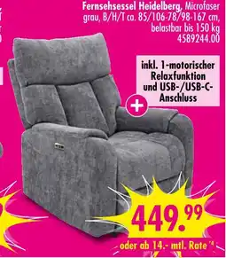 Möbel Boss Fernsehsessel heidelberg Angebot