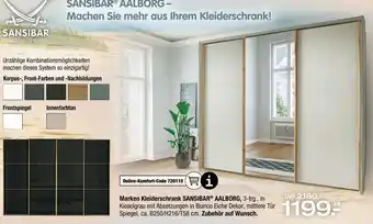 Ostermann Sansibar aalborg kleiderschrank Angebot