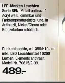 Ostermann Elements deckenleuchte Angebot