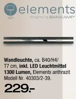 Ostermann Elements wandleuchte Angebot