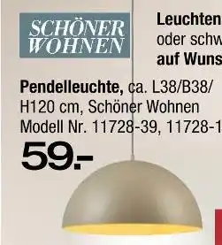 Ostermann Schöner wohnen pendelleuchte Angebot