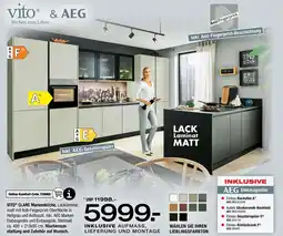 Ostermann Vito & aeg clare markenküche Angebot