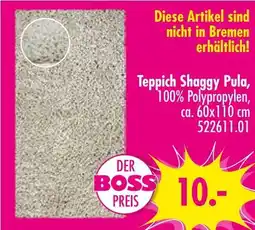 Möbel Boss Teppich shaggy pula Angebot