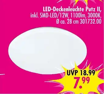 Möbel Boss Led-deckenleuchte putz ii Angebot