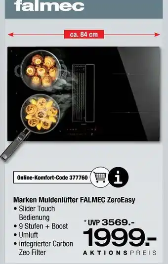Ostermann Falmec marken muldenlüfter falmec zeroeasy Angebot