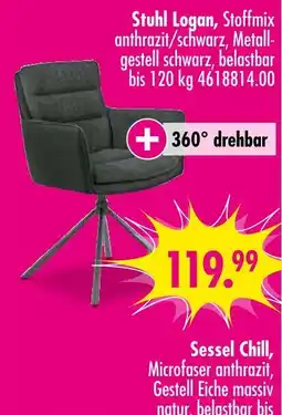 Möbel Boss Stuhl logan Angebot