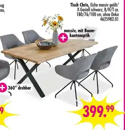 Möbel Boss Tisch chris Angebot