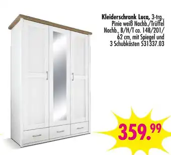Möbel Boss Kleiderschrank luca Angebot