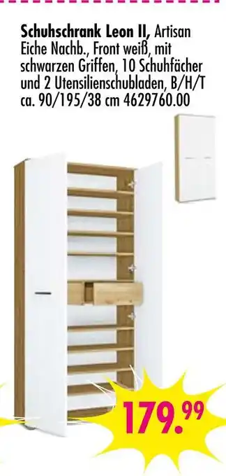 Möbel Boss Schuhschrank leon ii Angebot
