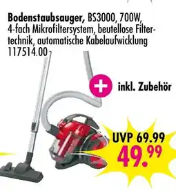 Möbel Boss Bodenstaubsauger bs3000 Angebot