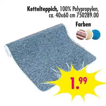 Möbel Boss Kettelteppich Angebot