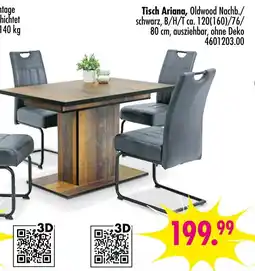 Möbel Boss Tisch ariana Angebot