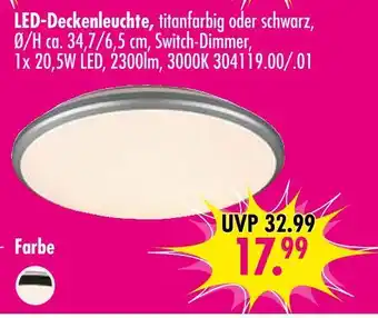 Möbel Boss Led-deckenleuchte Angebot