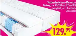 Möbel Boss Taschenfederkern-matratze galaxy Angebot