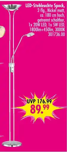 Möbel Boss Led-stehleuchte spock Angebot