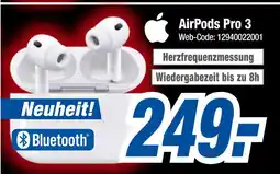Expert Apple airpods pro 3 Angebot