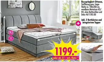 Möbel Boss Boxspringbett ottawa Angebot