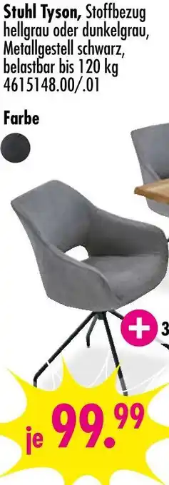 Möbel Boss Stuhl tyson Angebot