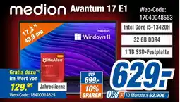 Expert Medion avantum 17 e1 Angebot