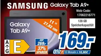 Expert Samsung galaxy tab a9+ Angebot