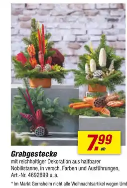 toom Baumarkt Grabgestecke Angebot