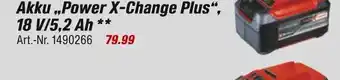 toom Baumarkt Akku „power x-change plus“ Angebot