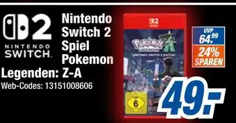 Expert Nintendo nintendo switch 2 spiel pokemon legenden: z-a Angebot