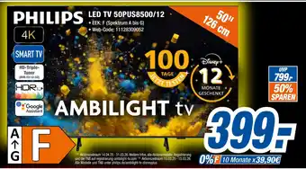 Expert Philips led tv 50pus8500/12 Angebot