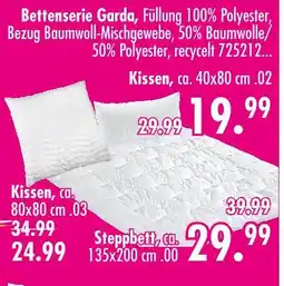 Möbel Boss Kissen bettenserie garda Angebot