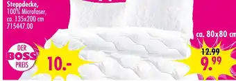 Möbel Boss Steppdecke ca. 135x200 cm Angebot