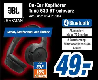 Expert Jbl on-ear kopfhörer tune 530 bt schwarz Angebot