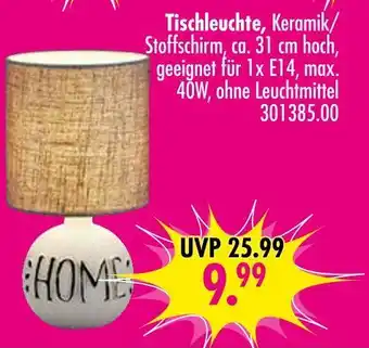 Möbel Boss Tischleuchte Angebot