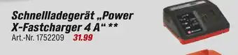 toom Baumarkt Schnellladegerät power x-fastcharger 4 a Angebot