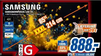 Expert Samsung gu85u8099fuxzg led tv Angebot