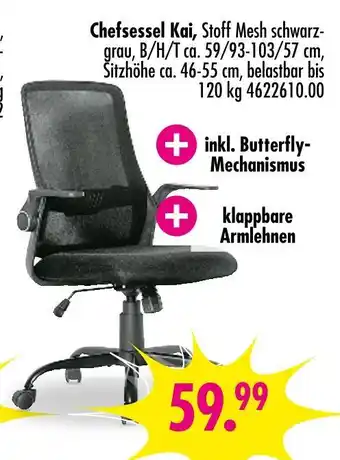 Möbel Boss Chefsessel kai Angebot