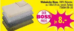 Möbel Boss Wohndecke biene Angebot