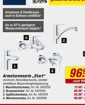 toom Baumarkt Grohe waschtischarmatur Angebot