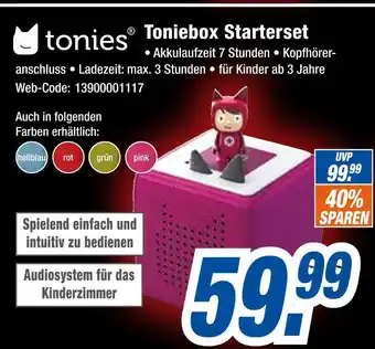 Expert Tonies toniebox starterset Angebot